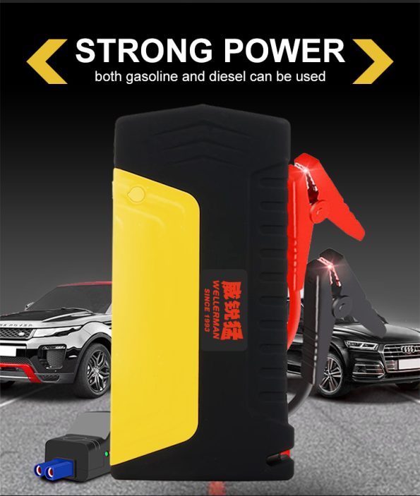 Portable 12 Volt Car Emergency Battery Lithium Booster Pack Super Capacitor Jumper Jump Starter Power Bank Portable Powerl