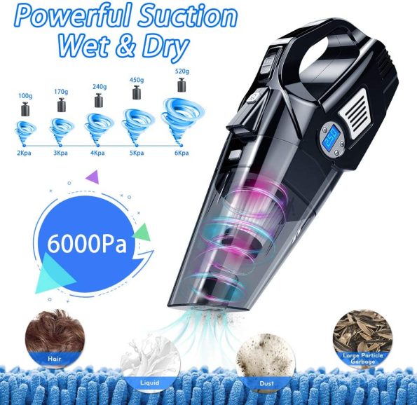 Portable multifunction hand dust vacuum cleanersw