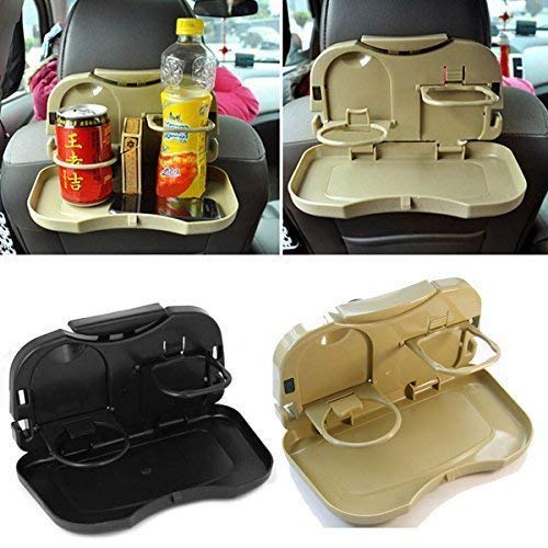 Tray Car Back Seat Dining Table with Bottle Cup Holder Carc